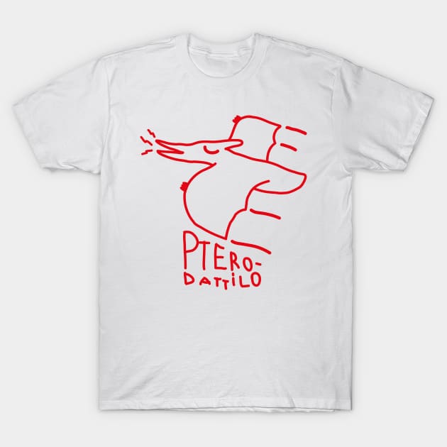 Pterodattilo T-Shirt by HaloCalo